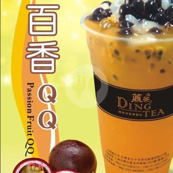 Passion Fruit QQ (L) | Ding Tea, Mall Top 100 Tembesi