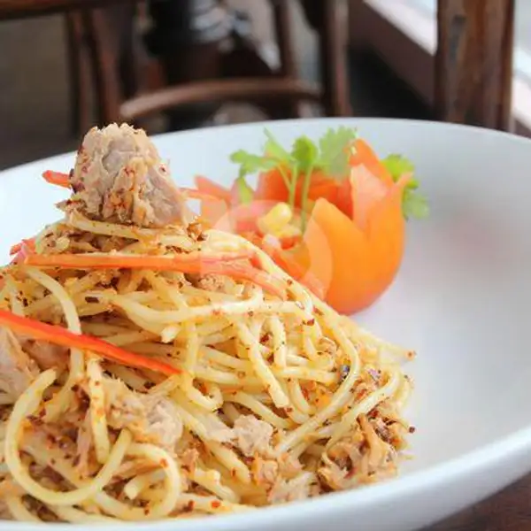 Spaghetti Toena Pedas | Kopi Oey, Sabang Agus Salim