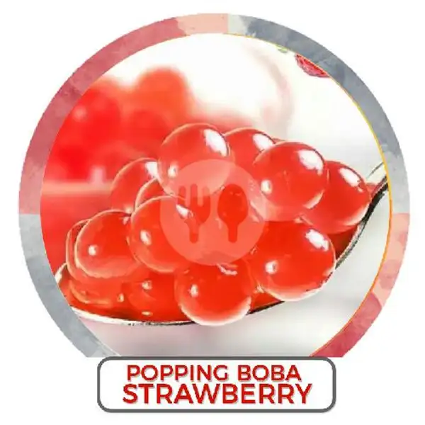 Popping Boba Strawberry | Minuman Tom And Jelly, Kezia