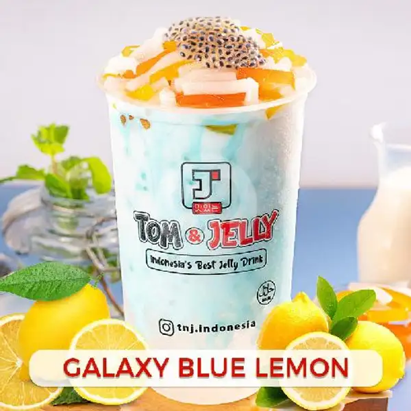 Lemon Galaxy Blue | Minuman Tom And Jelly, Kezia
