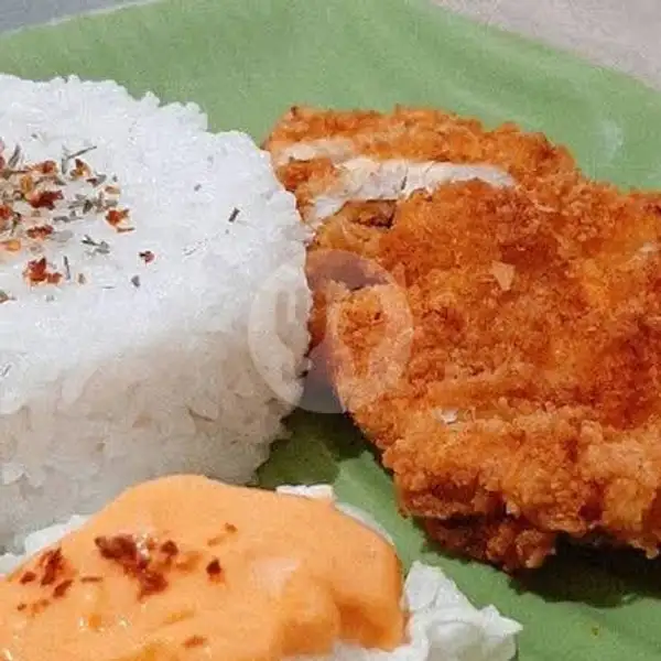 Chicken Katsu + Nasi | Apa Ajah Kitchen, Suratno
