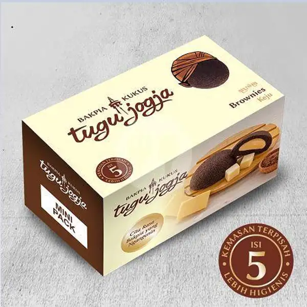 Brownies Keju Mini Pack | Bakpia Kukus Tugu Jogja, Kaliurang