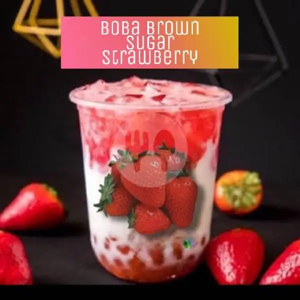 Boba Strawberry | Nasi Goreng Panas, Subang Kota