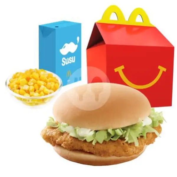 Happy Meal Chicken Burger | McDonald's, New Dewata Ayu