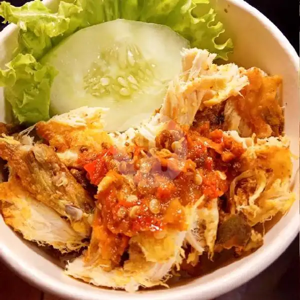 Rice Bowl Ayam Penyet | Warung Komplit Bu Atin, Jaten