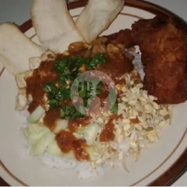 Nasi Lotek Ayam Goreng Khas Sunda | Soto & Ayam Geprek Bang Kafeel, Cilacap