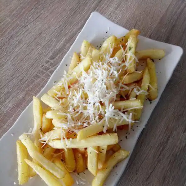 French Fries Topping Keju | Sego Receh