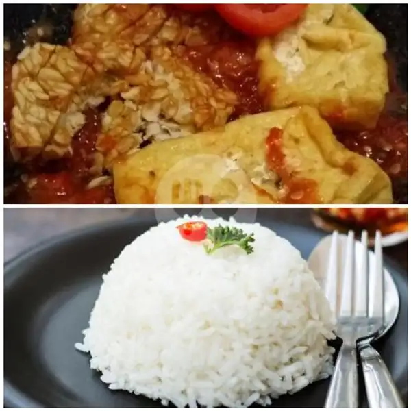 Nasi Lalapan Penyet Tahu Tempe | Warung Barokah Tradisional Food, Bendungan Sutami