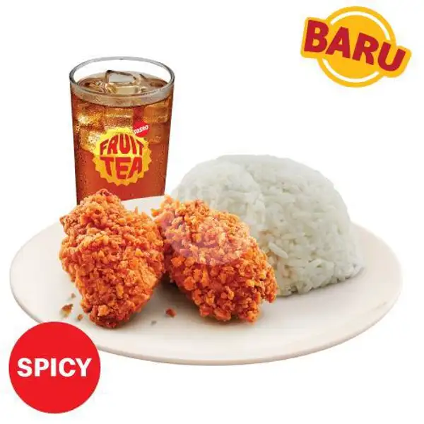 PaHeBat Mini Cuts Spicy Chicken | McDonald's, Galuh Mas-Karawang