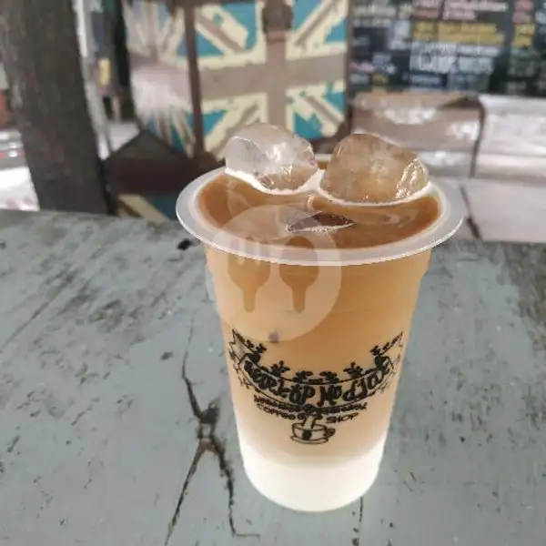 Ice/hot Coffee Hazelnut | Warkop Modjok, Pondok Hijau