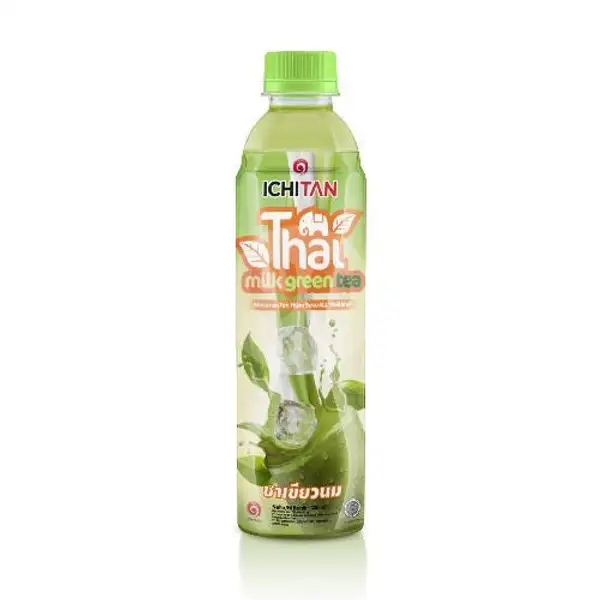 Ichitan Thai milk green tea | Telur Geprek Sarweng Bandung, Tubagus Ismail Dalam