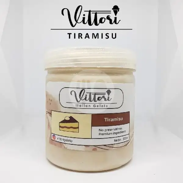 Ice Cream Es Krim Gelato Vittori - Tiramisu | Vittori Gelato