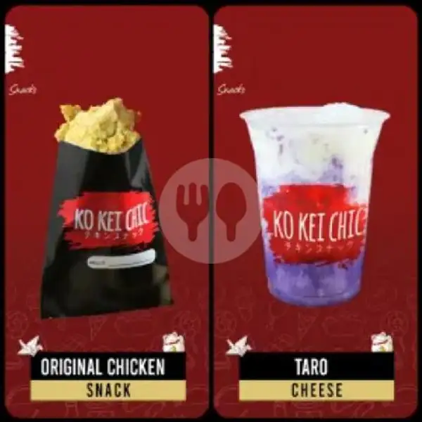Snack Chicken Original Crispy And Drink | Ko Kei Chic Bandung