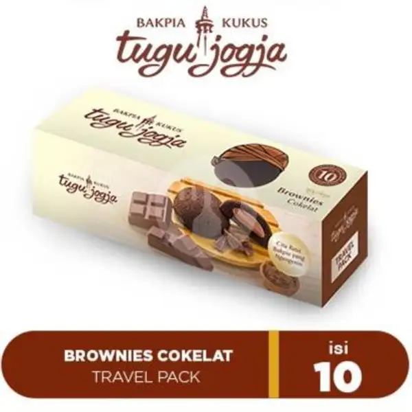 Travelpack Brownies Coklat | Bakpia Kukus Tugu Jogja Giwangan