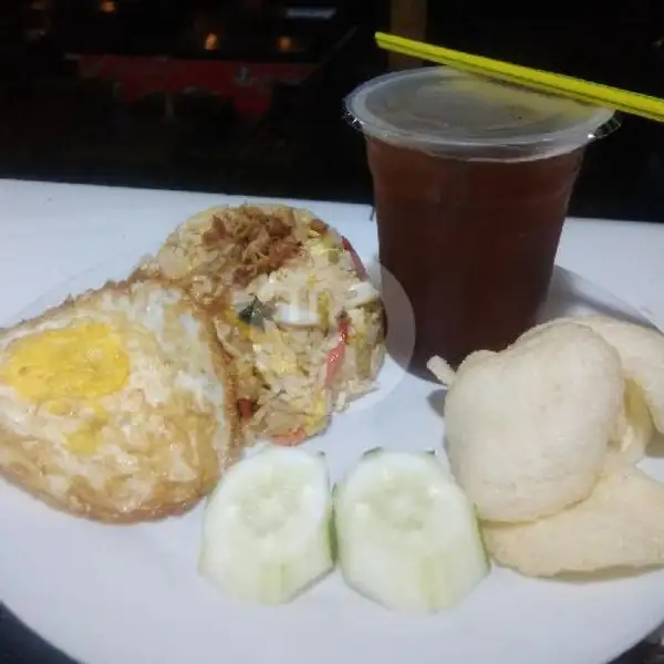 Nasi Goreng Seafood + Telur Free Es Teh | My Kopi Soekarno Hatta 71, Soekarno Hatta