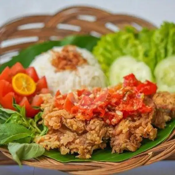 Ayam Geprek Super Pedas Tanpa Nasi | SAUNG SUNDA KURING