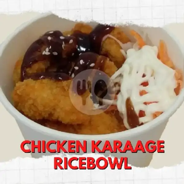 Chicken Karaage Hotlava (Pedes) Ricebowl | Kuzuka Katsu, Antapani