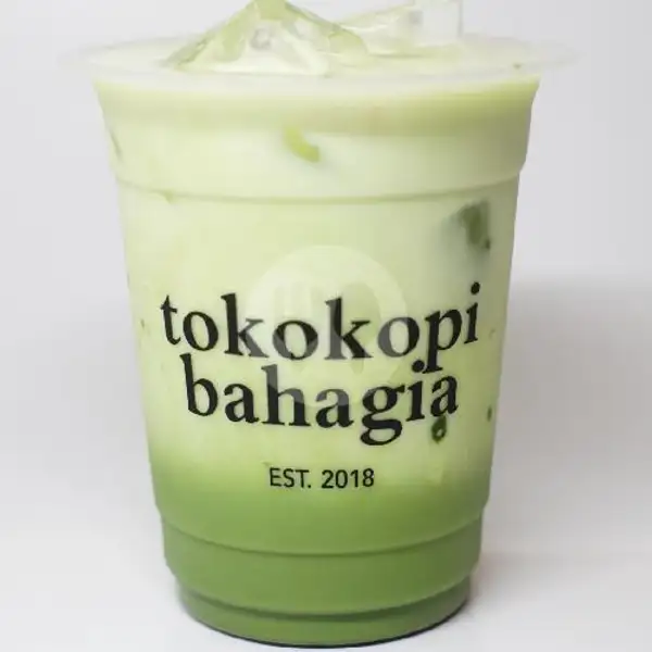 Greentea Jasmine Milkshake | Toko Kopi Bahagia (Gofood Only), Ganda Samita Jaya
