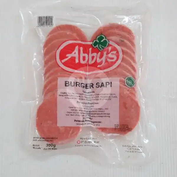 Abbys Burger Sapi Mini 300 g Isi 20 Pcs | Frozza Frozen Food
