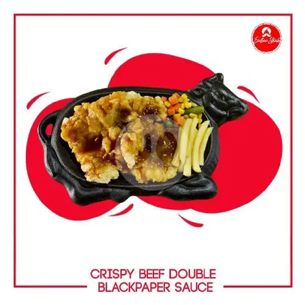 Crispy Beef Steak Double Blackpaper Sauce | Sultan Steak Sawojajar