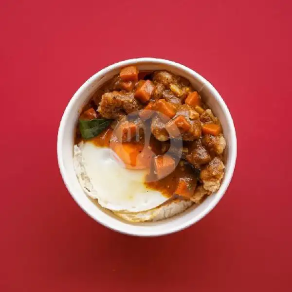Chicken Kare Rice Bowl + Ocha | Haki Korea BBQ, Paskal