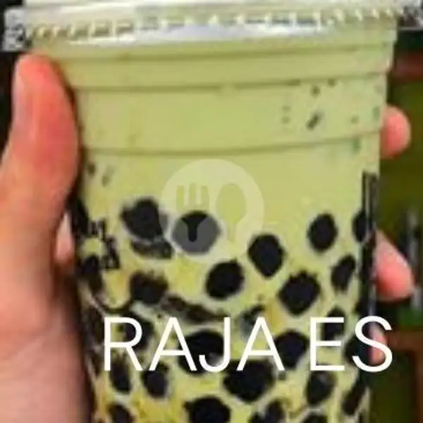 Raja Es Green Tea With Bubble | Raja Ayam Geprek Halilintarrr