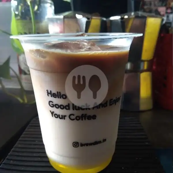 Banana Cafe Latte | BREW DIM.IN COFFEE