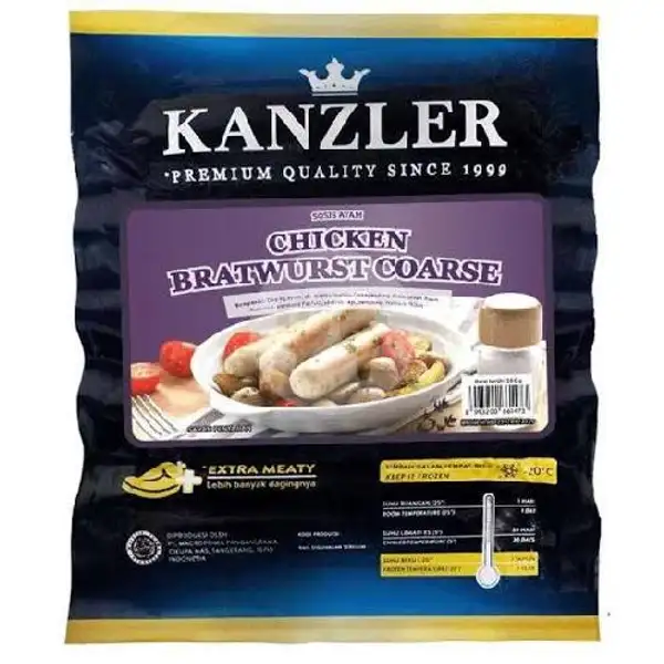 Kanzler Chicken Bratwurst Coarse | C&C freshmart