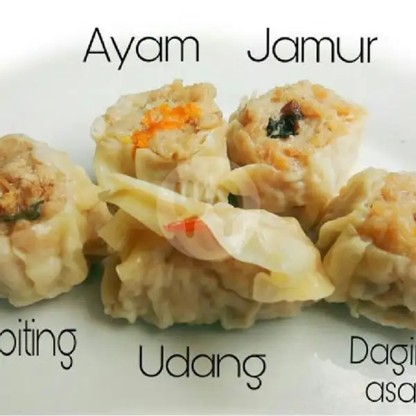 Dim sum Mix 10 Pcs (Ayam, Jamur, Kepiting, Udang Dan Daging Asap) | Jajanan Faaiz, Cipinang Bali