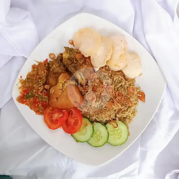 Nasi Kebuli Ayam Penyet (Free Teh Es) | Maryam Kebuli
