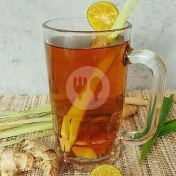 Hot Ginger Tea With Lemon And Lemongrass 350ml | Ryu Japanese Culinary, Bengkong