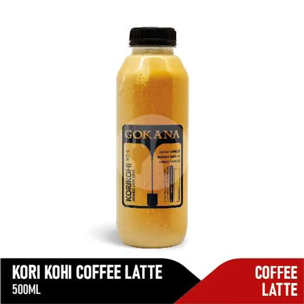 Kori Kohi Coffee Latte - 500 ml | Gokana Ramen & Teppan, Tunjungan Plaza 6