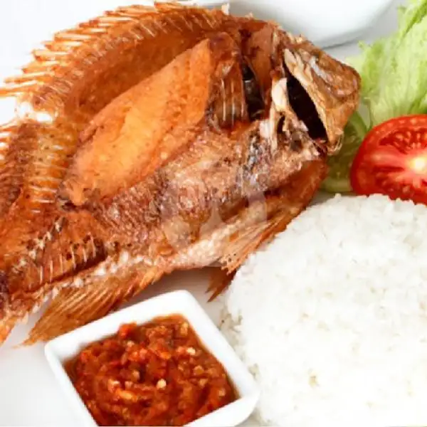 Ikan Nila Goreng + Nasi | Siomay dan Batagor Kuah/Kering Pak Eko 1, Bekasi Timur