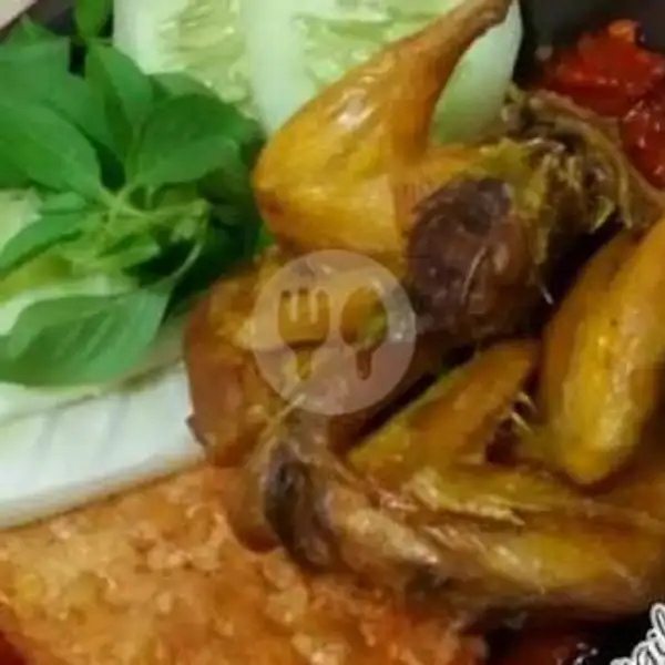 Burung Puyuh Goreng Lalapan + Nasi | Naufalita Resto & Cake, Jekan Raya