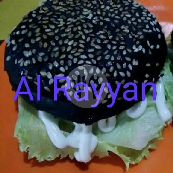 Black Burger Beef Cheese + Sosis Beef Bakar 3 Tusuk | Black Burger Dan Kebab Al Rayyan, Bulak