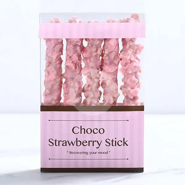 Assorted Choco Stick Strawberry Chocolate with Marshmallow / 5 pcs | Dapur Cokelat - Depok
