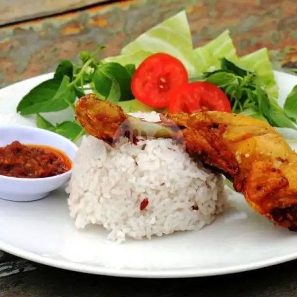 Ayam Goreng Paha, Tahu, Tempe, Nasi. | GEPREK AL DENTE