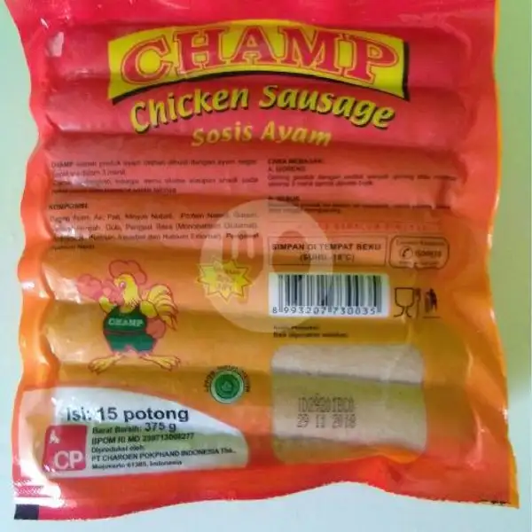 Sosis Ayam Champ Isi 1 Kg | Frozen Food Iswantv, Lowokwaru