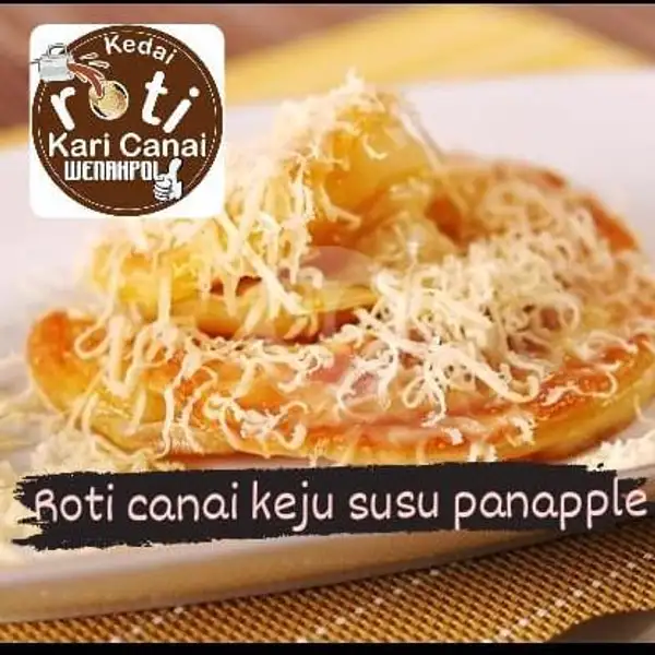 Roti Canai Keju Susu Panapple | Kedai Roti Kari Canai Wenakpol, Serpong