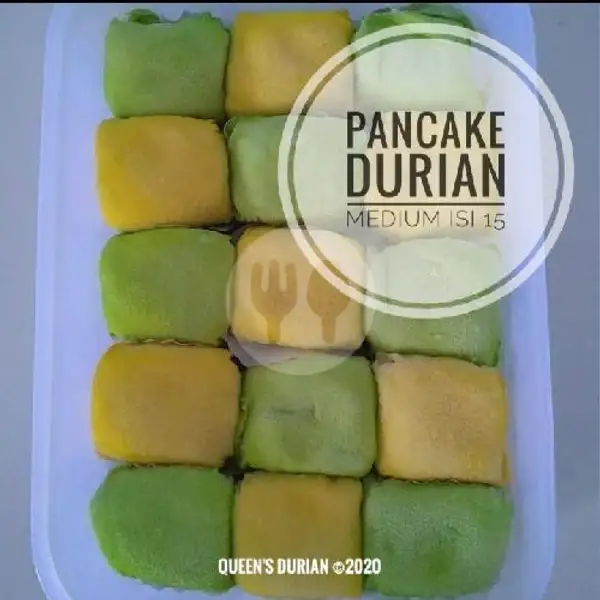Pancake Durian Medium 15 | Queen Durian, 8 Ilir