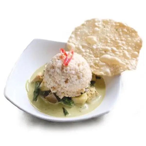 Thai Green Curry | Greens and Beans Resto, Bahureksa