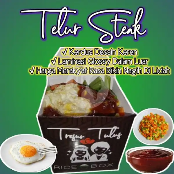 Telur Steak | Tresno Tulus & Tulus Toast , Pasarkliwon