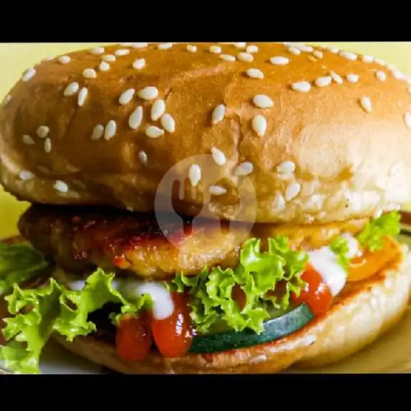 Chiken Burger | L Kitchen, Kutu Asem Rt 01 Rw 16, Sinduadi, Mlati, Sleman