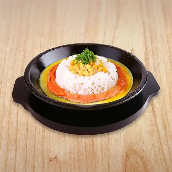 Salmon Pepper Rice with Egg | Pepper Lunch, Grand Batam Mall