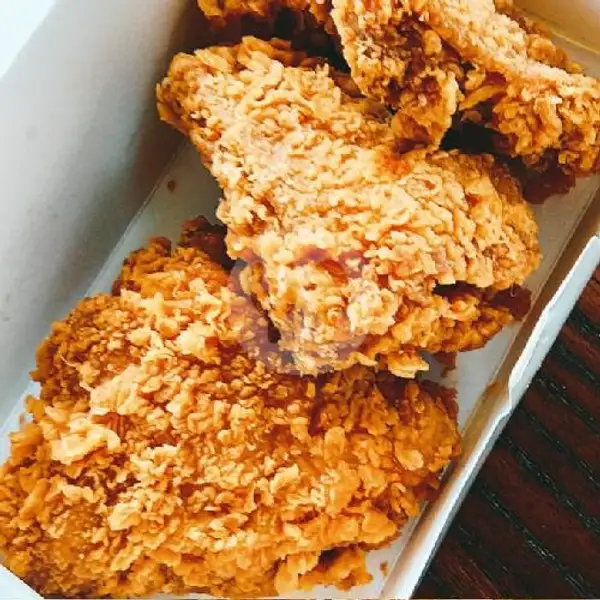 Paket 3 Ayam Crispy Sedang | Ayam Geprek Bu Lina, Pulau Singkep