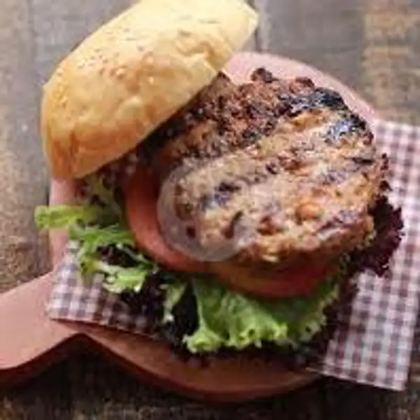 Beef Patty Burger | Kedai Lizdaff