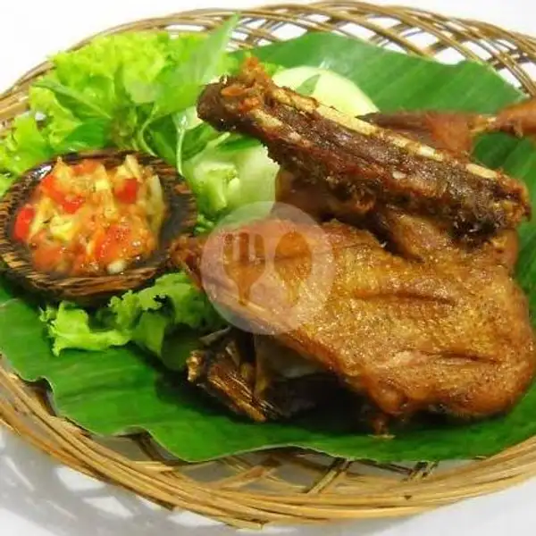 Bebek Goreng (Tanpa Nasi) | Lalapan Cak Hendri, Denpasar