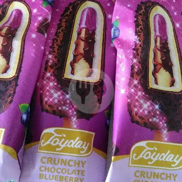 JD Crunchy Chocco Bluberry | Milkshake Cincau Lucky Leon, Suryanata