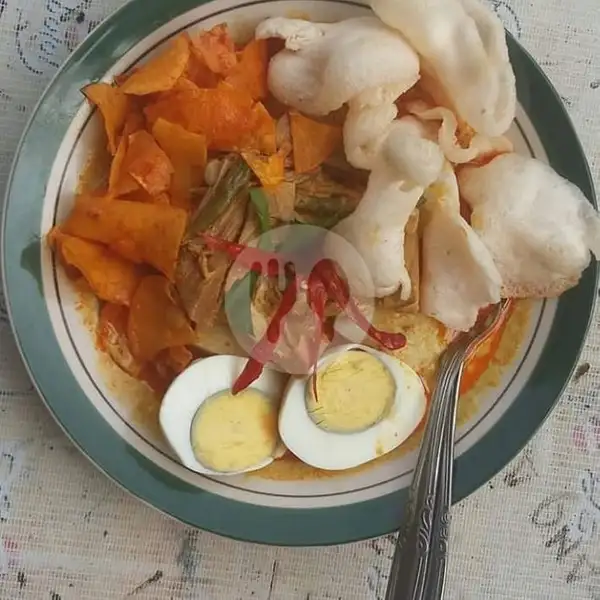 Lontong  Sayur + Telur | Lontong Sayur Sumatra Uda Asdi, Pakualaman