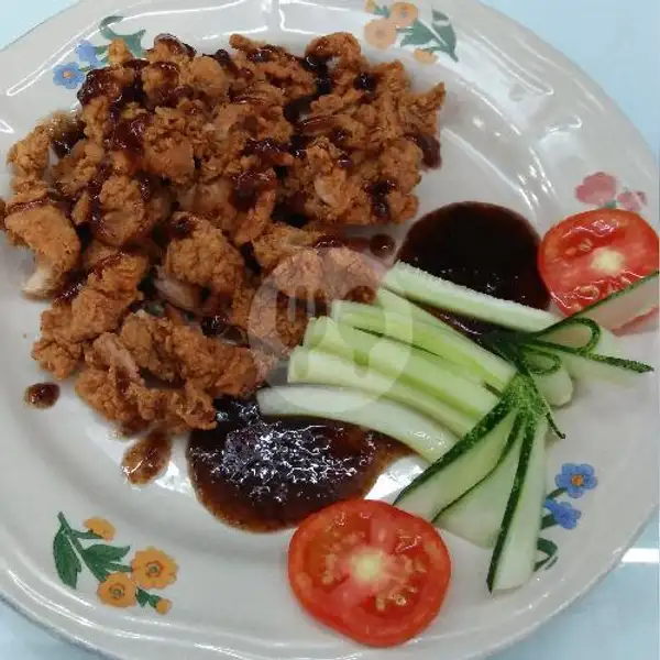 Ayam Semboy / Plum Sauce | 998 Seafood. Dunia Foodcourt, Food Court